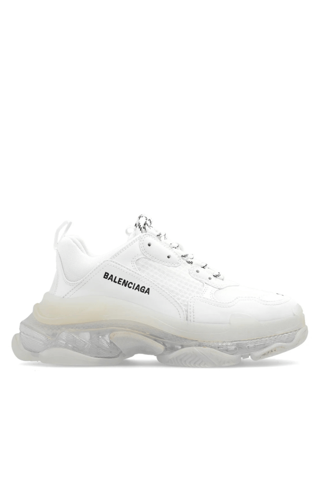 Кецове с връзки Balenciaga Triple S бели