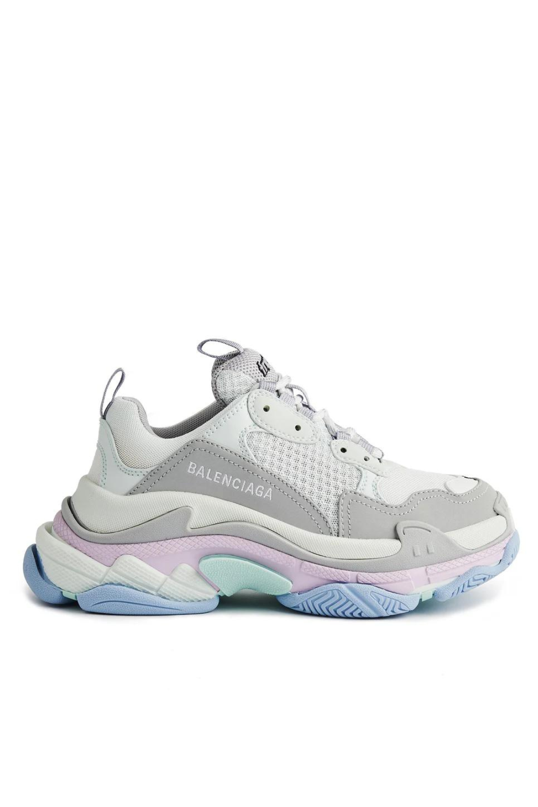 Пастелни обувки Balenciaga Triple S