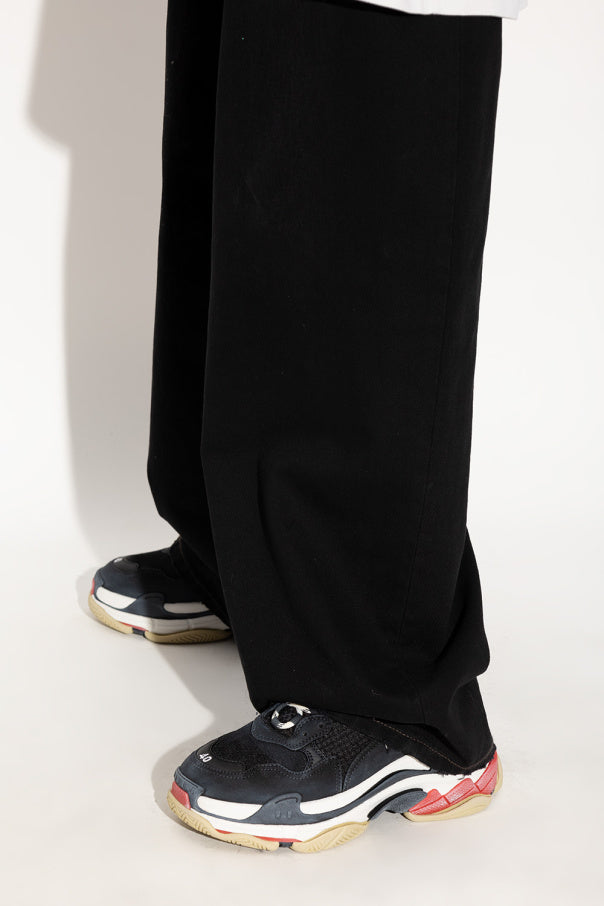 Кецове Balenciaga Triple S черно/червено класическо качество