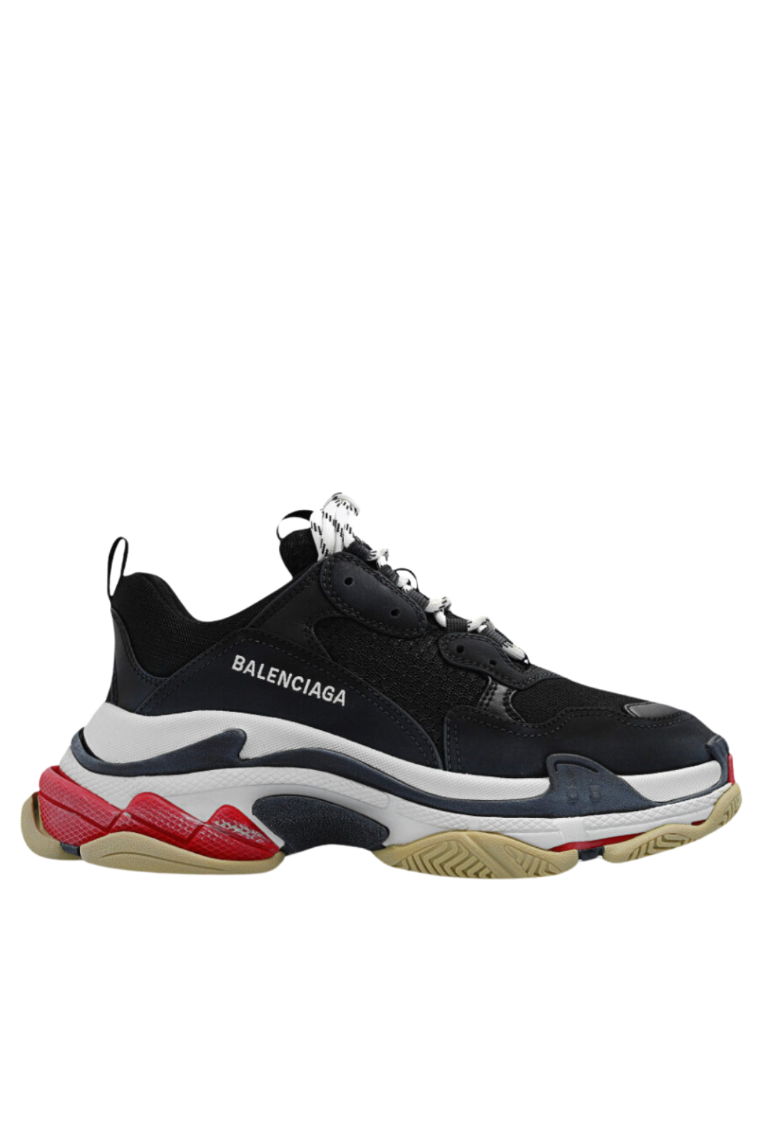 Кецове Balenciaga Triple S черно/червено класическо качество