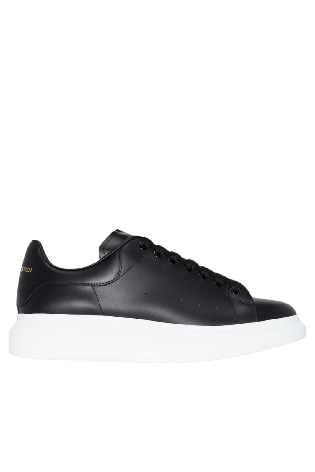 Alexander McQueen Oversized Black/White leather women sneakers