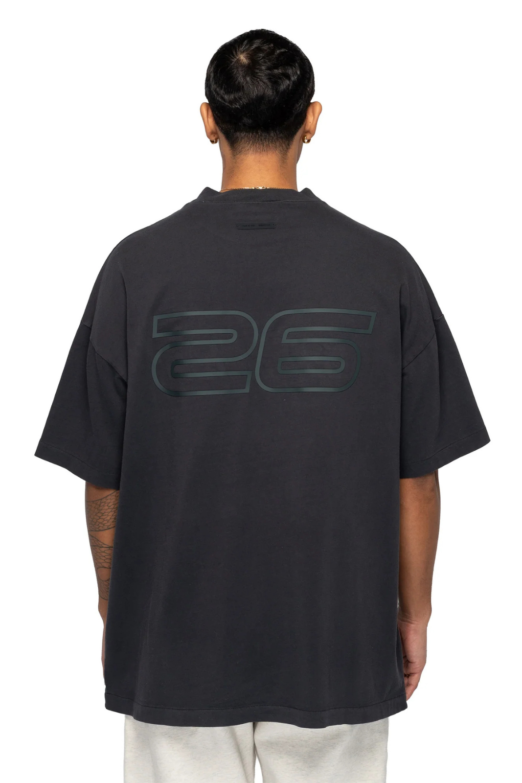 Fear of God Essentials 90s Tee in Vintage Black