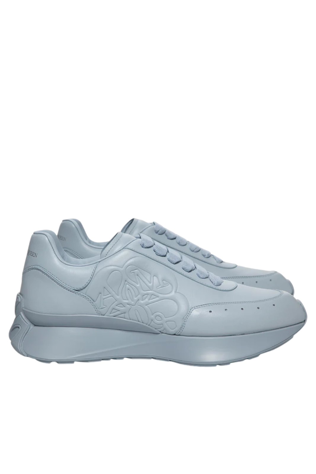 Alexander McQueen Sprint Runner Blue Silver