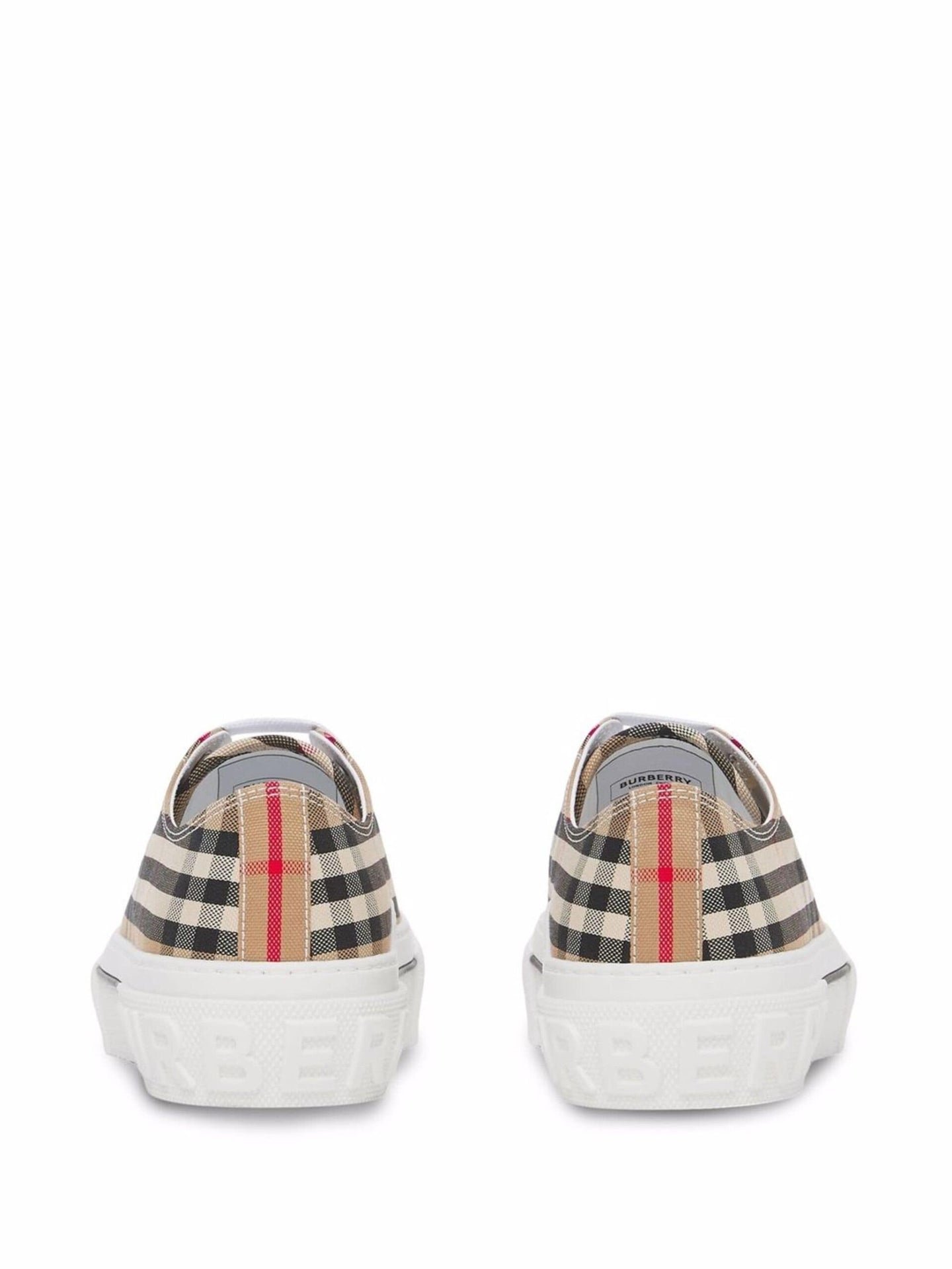 Burberry Vintage check cotton sneakers2