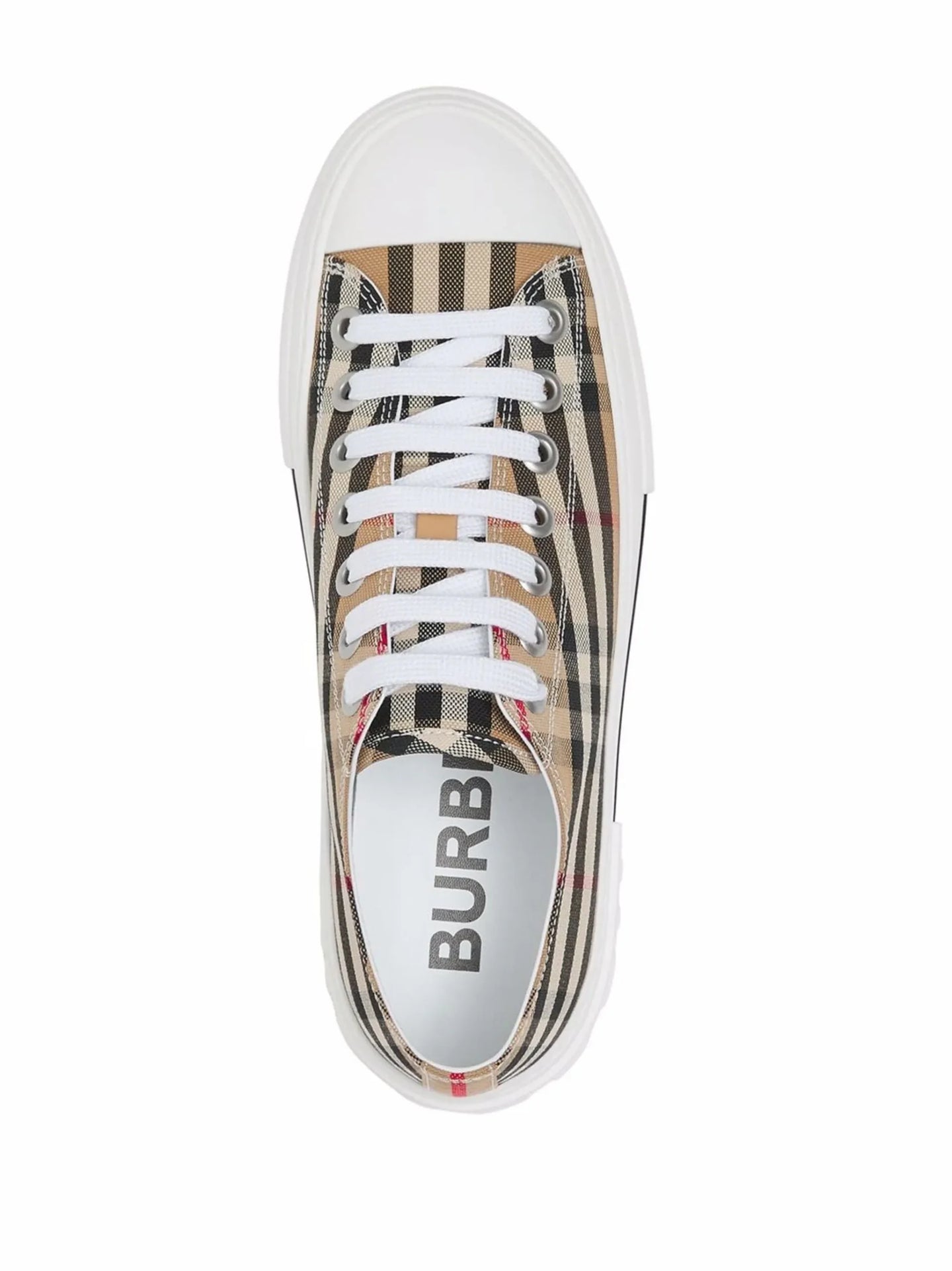 Burberry Vintage check cotton sneakers3