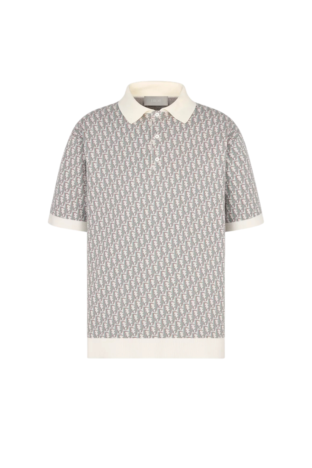 Поло риза Dior Oblique сива