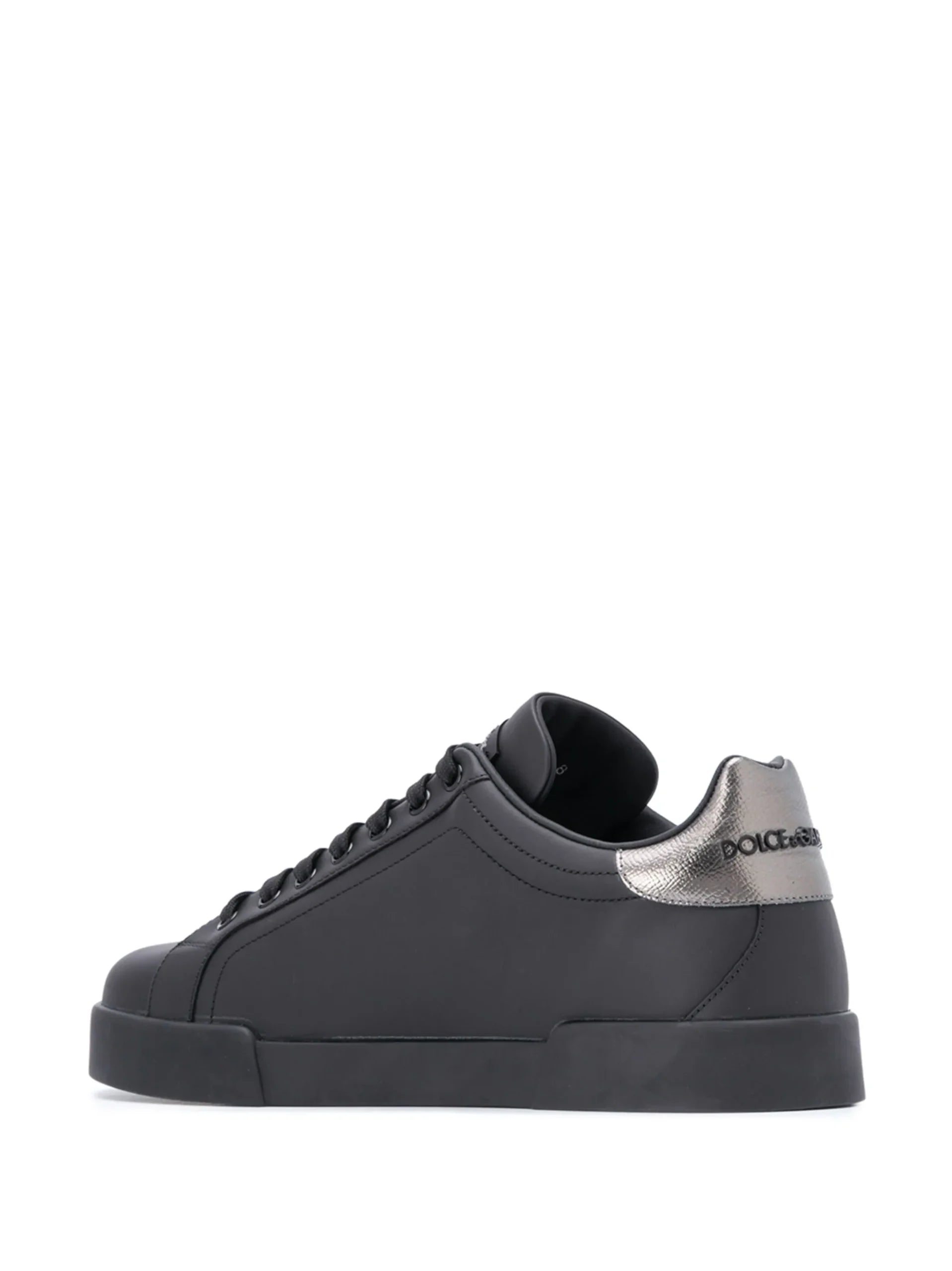 Dolce & Gabbana Portofino crown-patch leather sneakers3