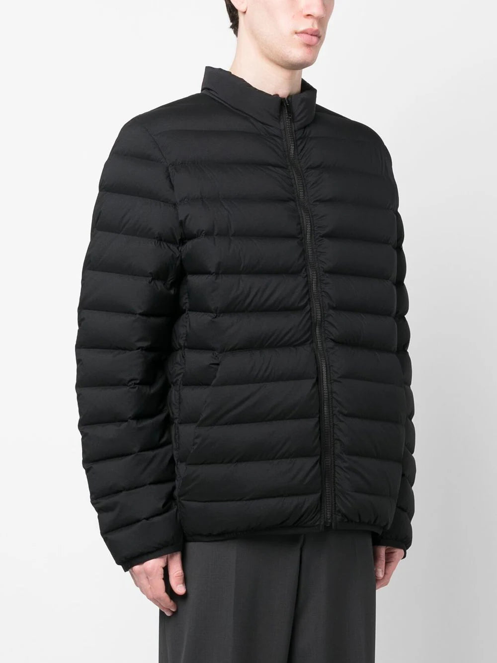 Givenchy logo-print puffer jacket Black
