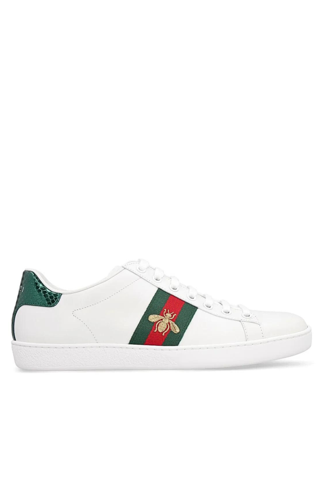 Gucci Ace с бели маратонки Bee