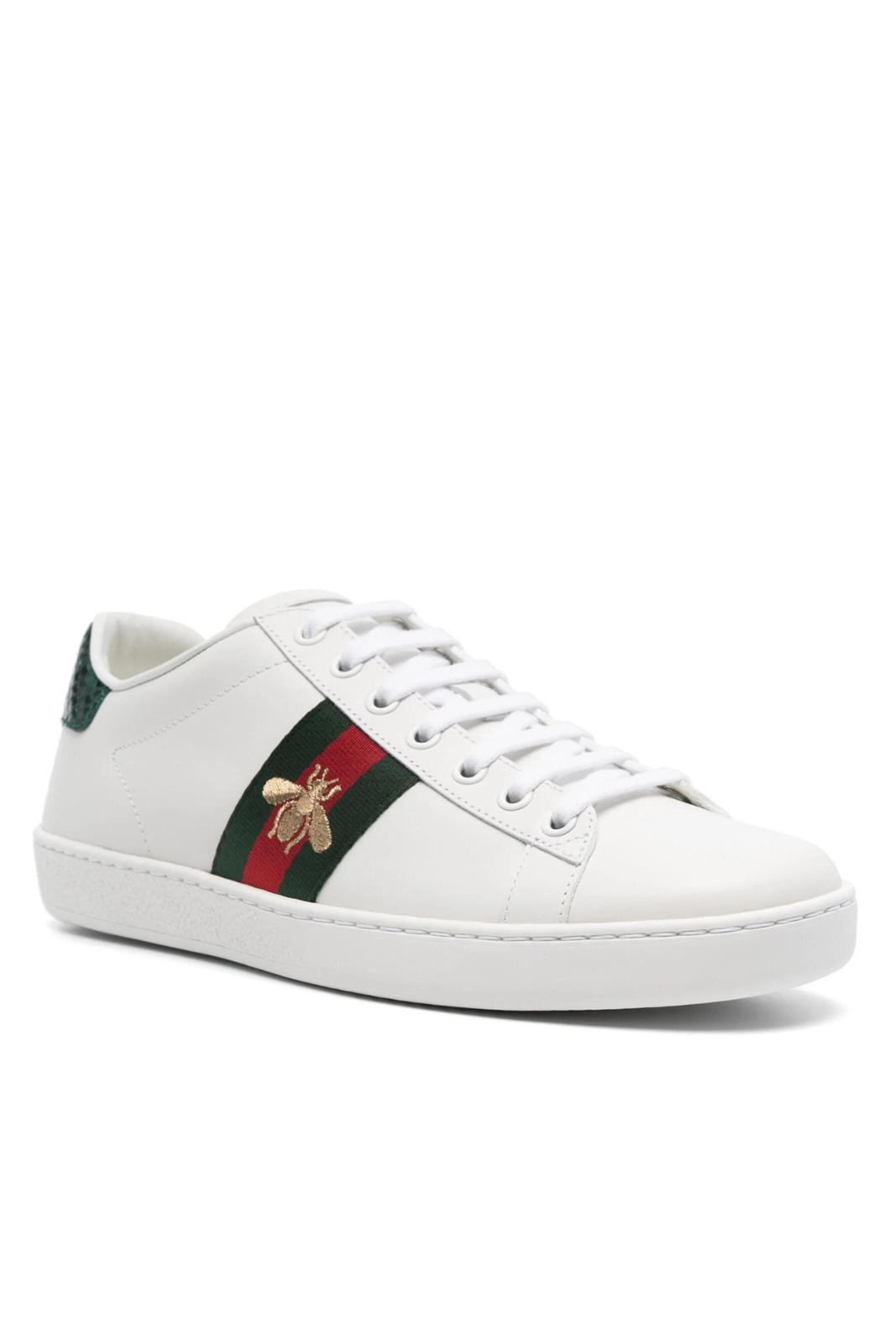 Gucci Ace с бели маратонки Bee