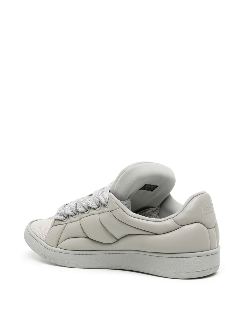 Lanvin Curb XL leather sneakers Grey2