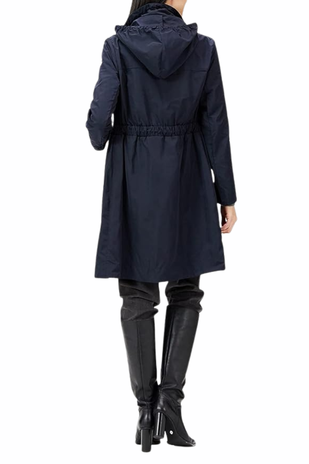 Moncler Malachite Giubbotto Women Navy Coat