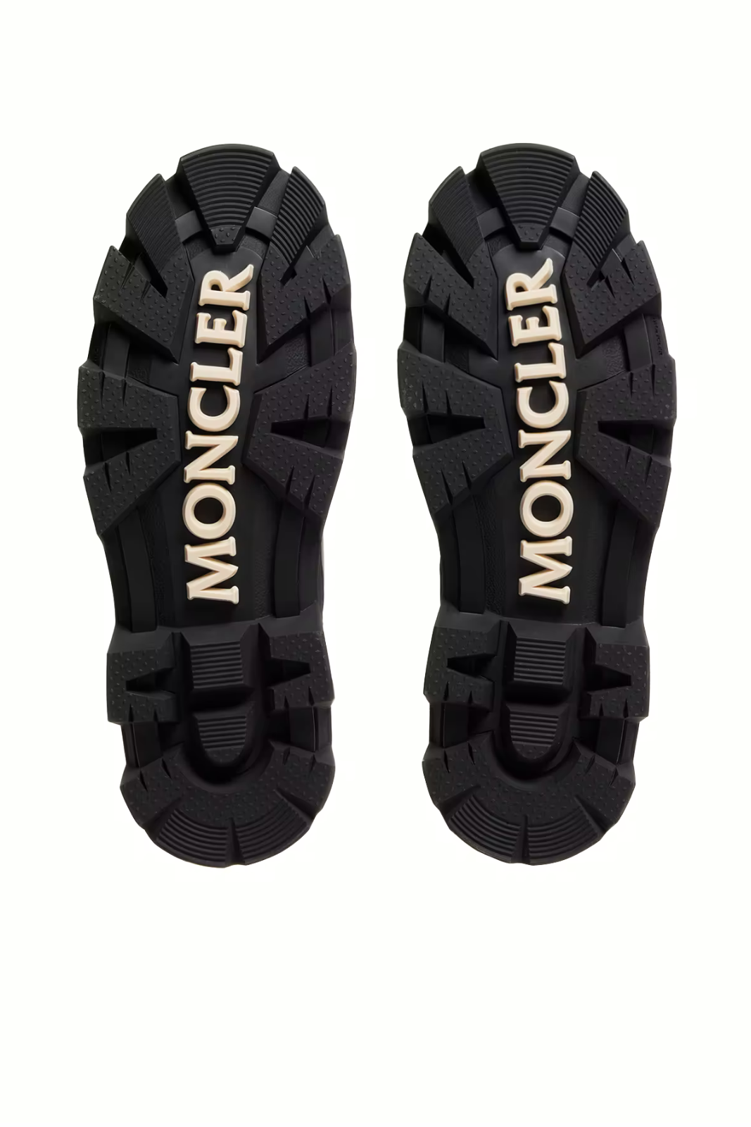 Moncler Peak Path Leather Lace-Up Boots Black