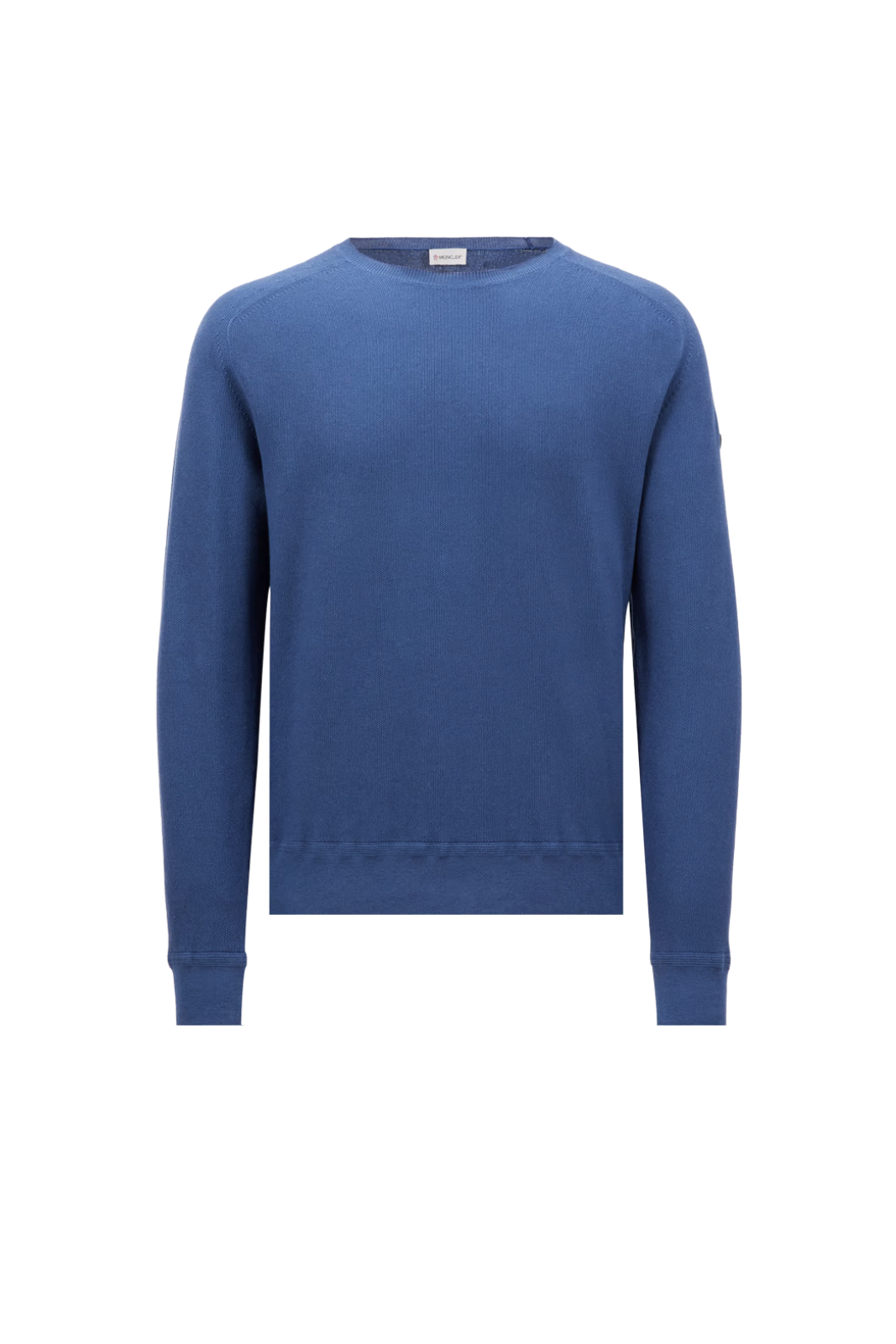 Moncler Cotton & Cashmere Jumper Cobalt Blue