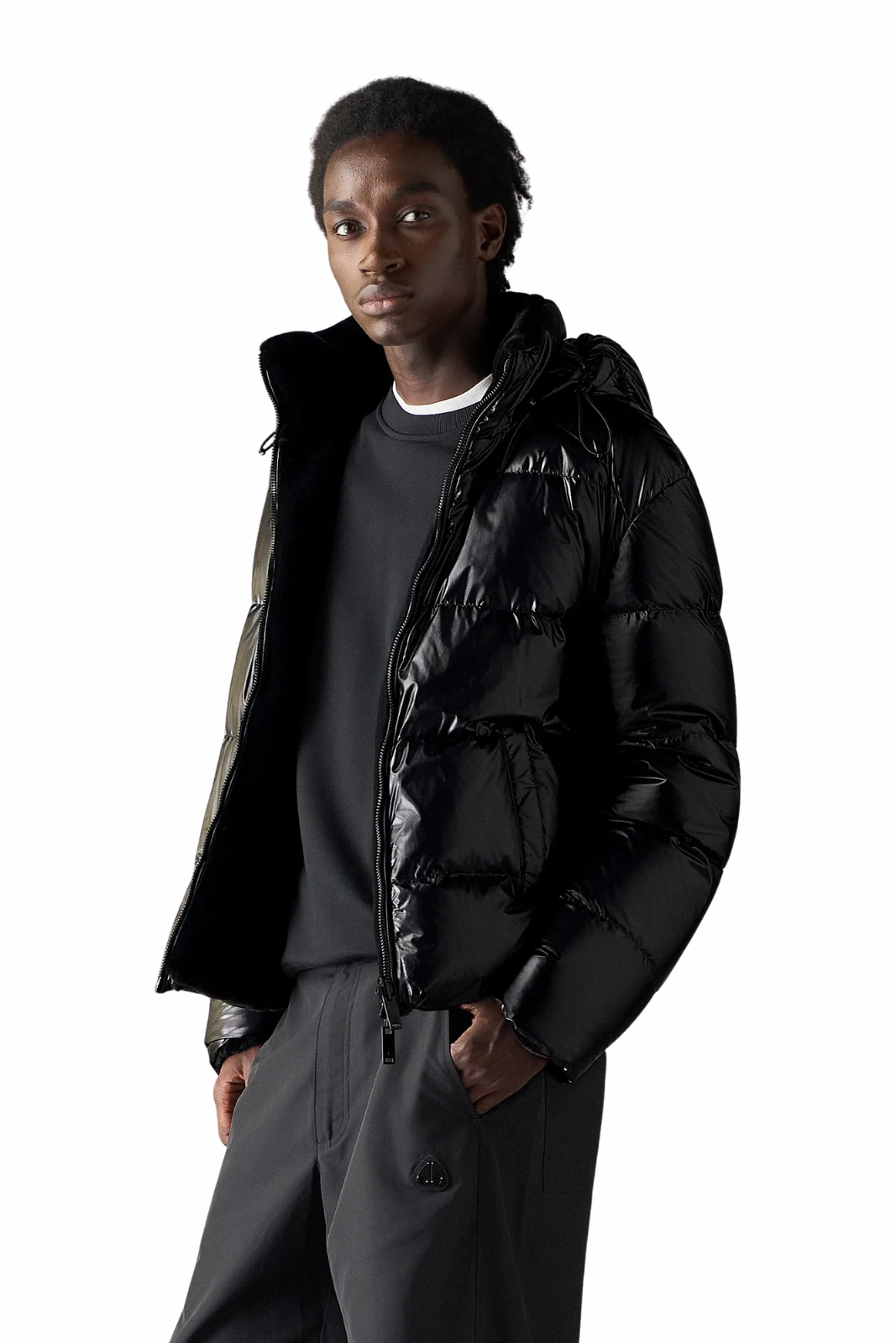 Moose Knuckles Kings Reversible Down Puffer Black