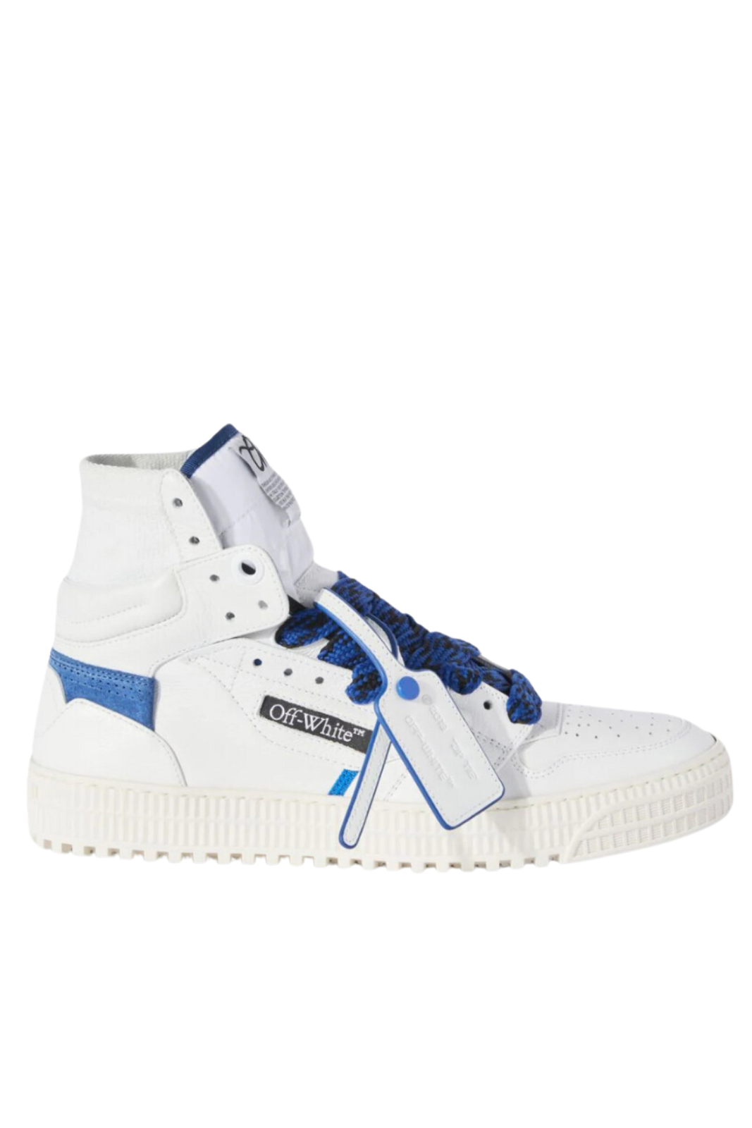 Кожени маратонки Off-White 3.0 Off Court в бяло/синьо