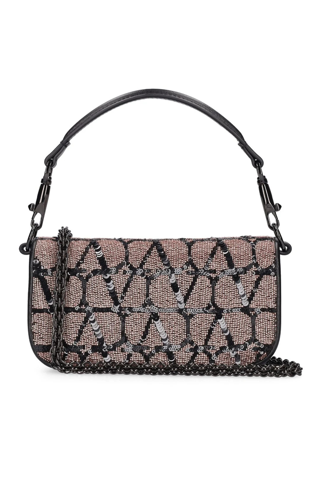 Valentino Garavani Small Loco' embroidered top handle bag