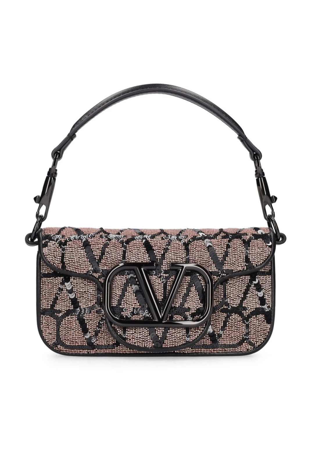Valentino Garavani Small Loco' embroidered top handle bag