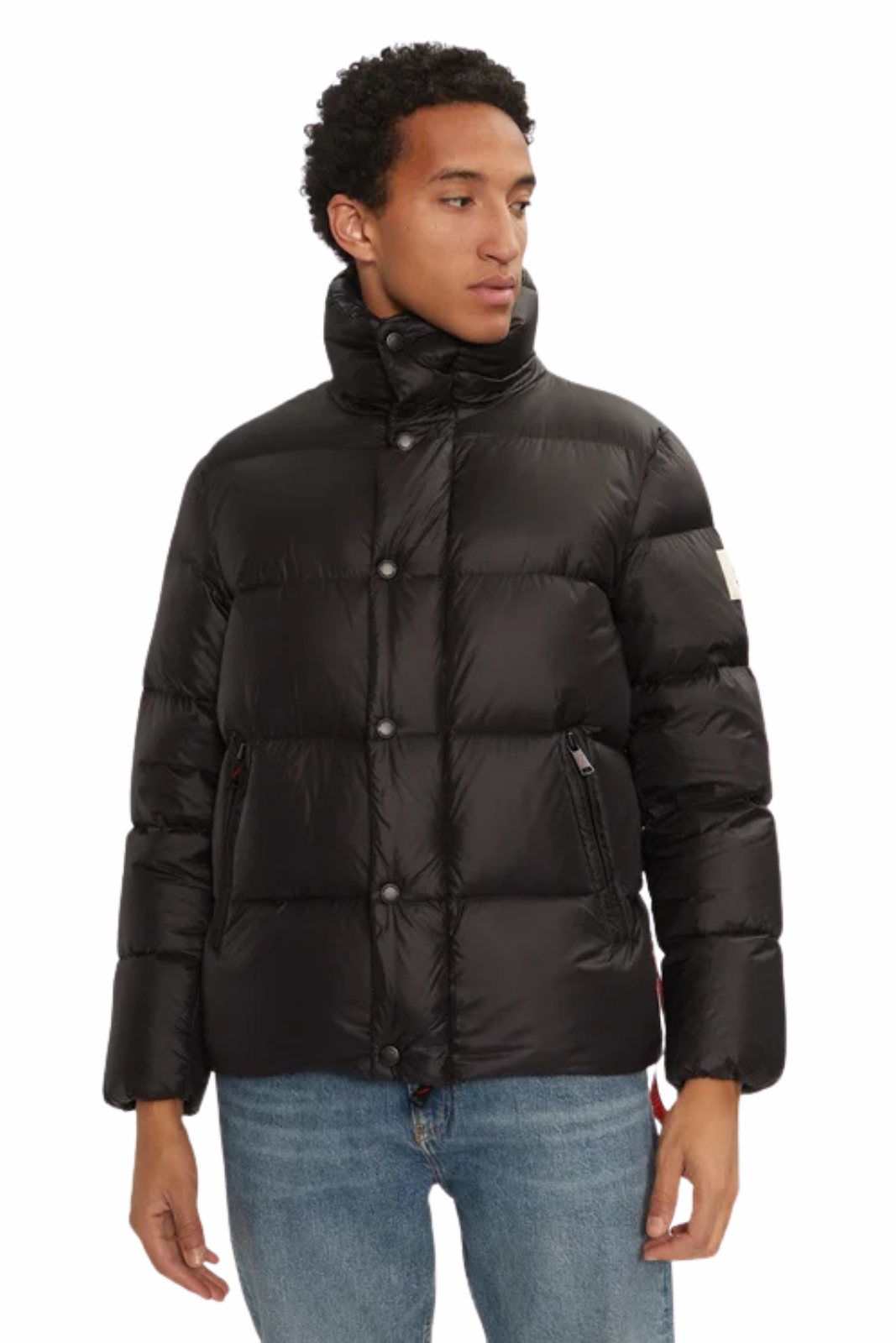 After Label Charmonix Black puffer jacket