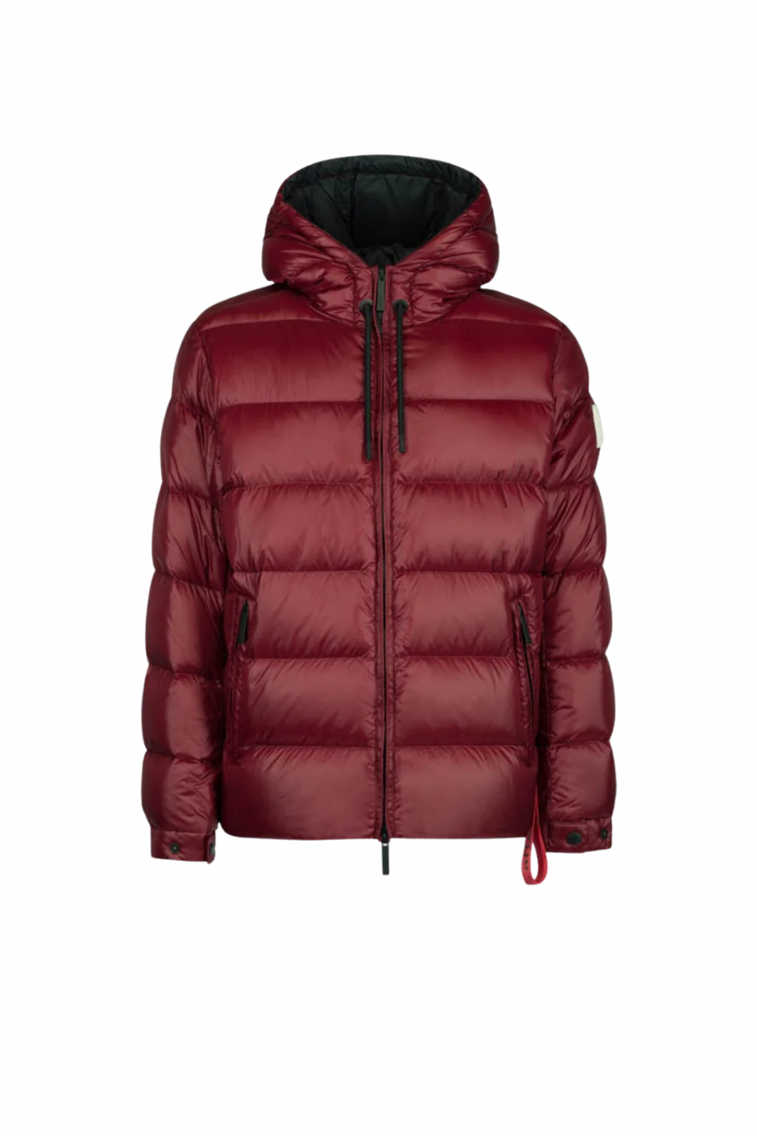 After Label Men's Down Jacket Verbier Bordeaux