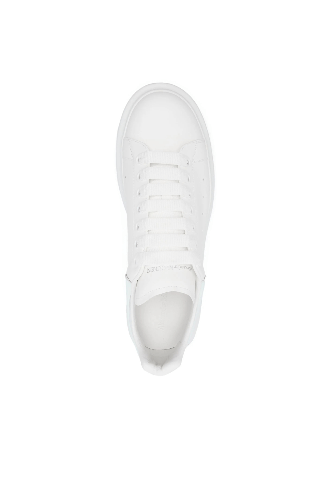 Alexander McQueen Oversized lace-up White/Rainbow multicolor man sneakers