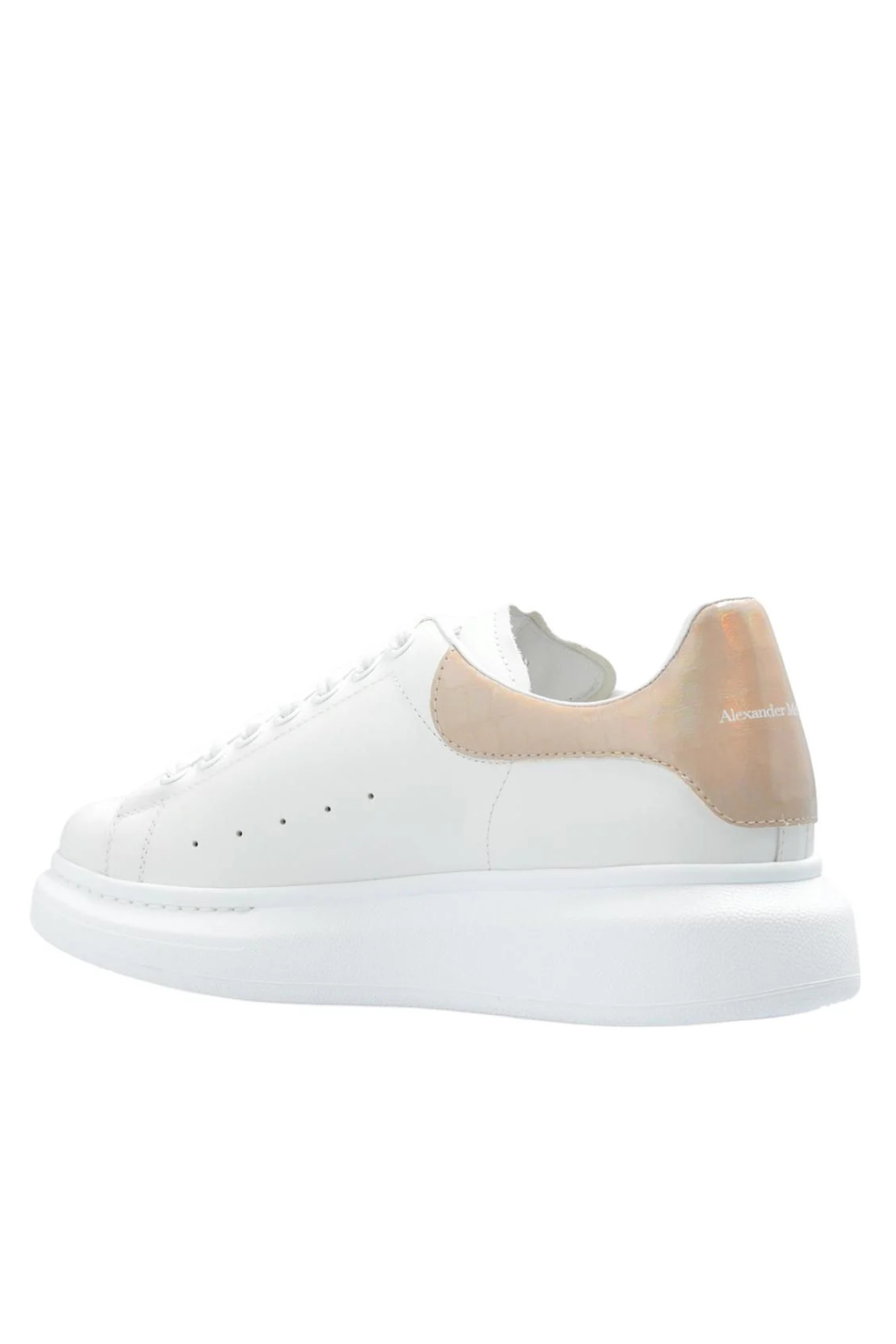 Alexander McQueen Oversized womens Sneakers Beige White