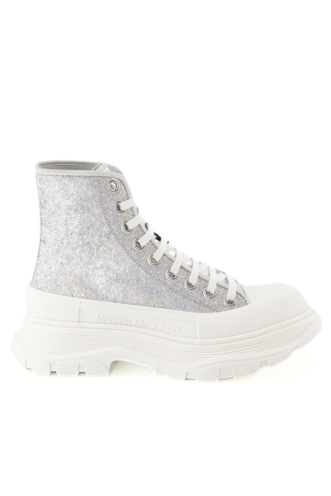 Alexander McQueen Дамски спринт бегач бяло черно