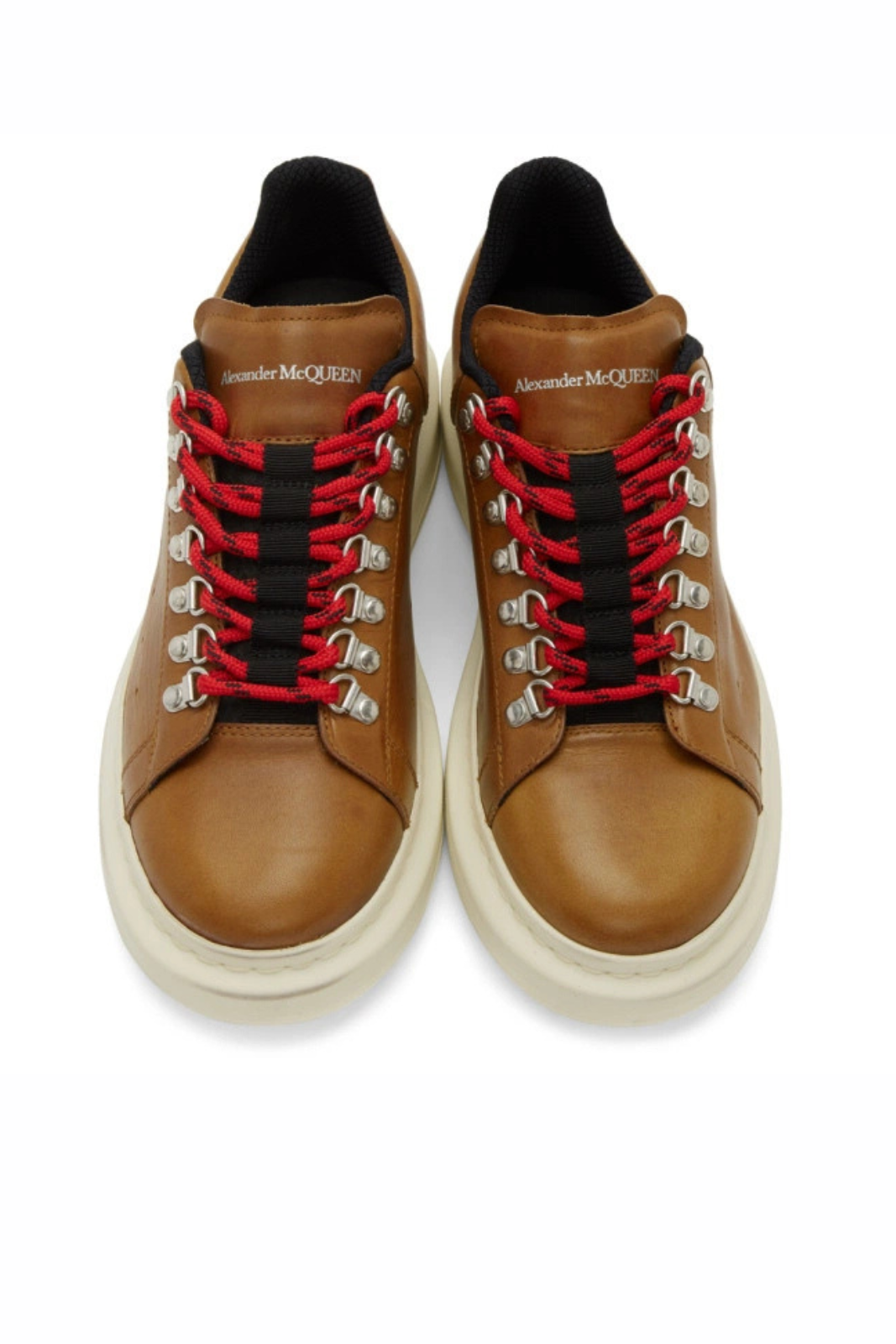 Alexander McQueen Brown Hybrid Hiking Sneakers