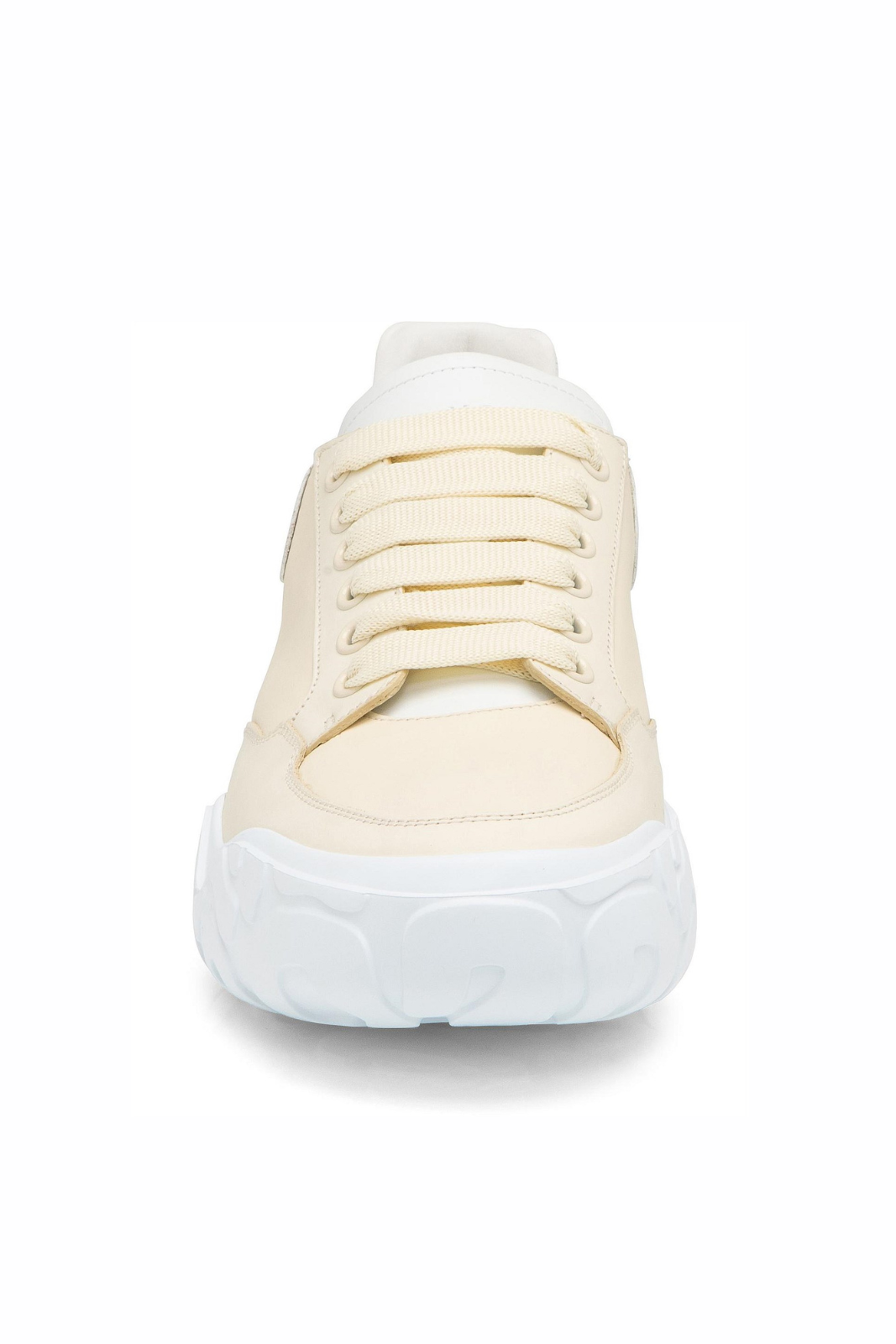 Alexander McQueen Beige Court Sneakers