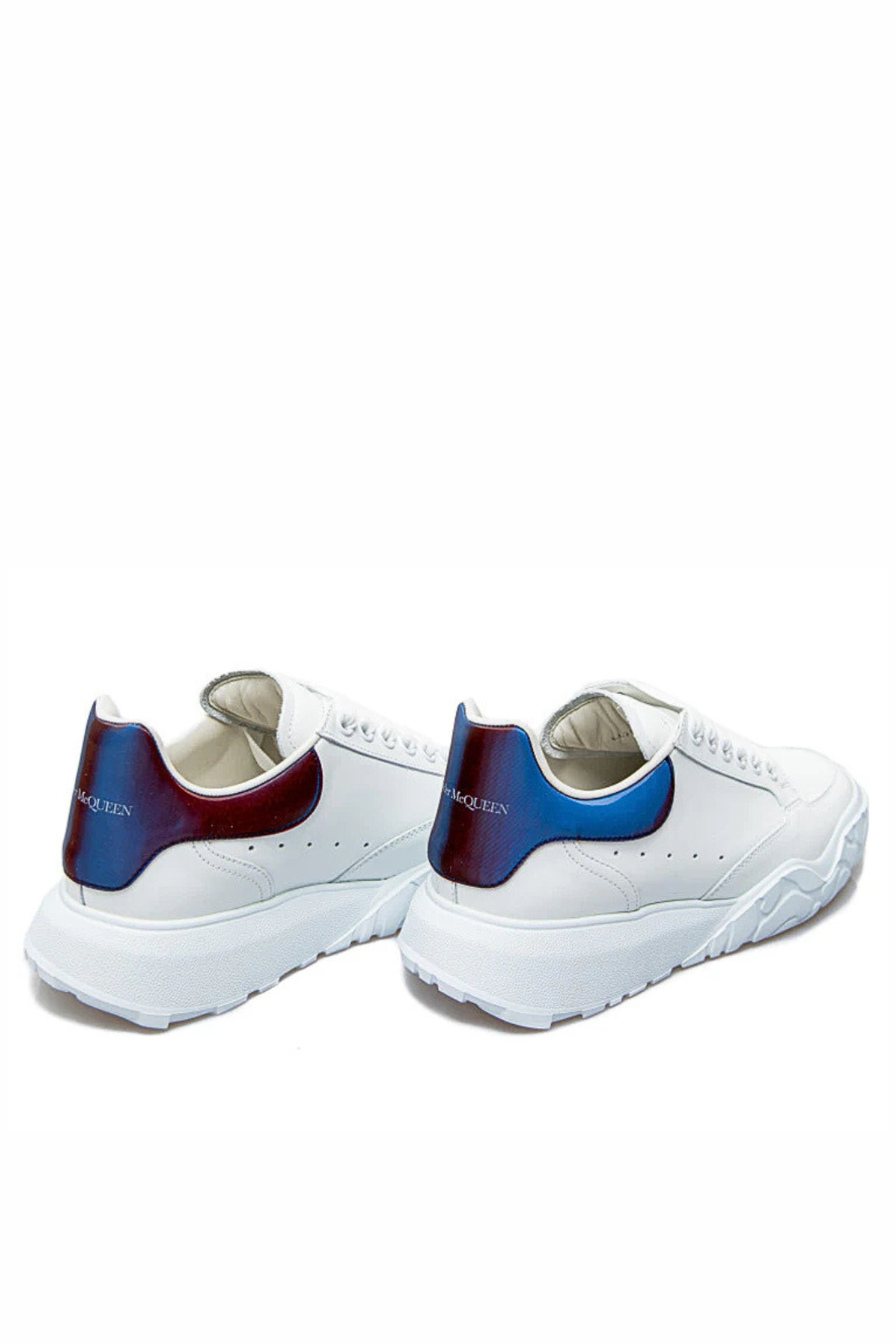 Alexander McQueen Court Trainer White Blue Black