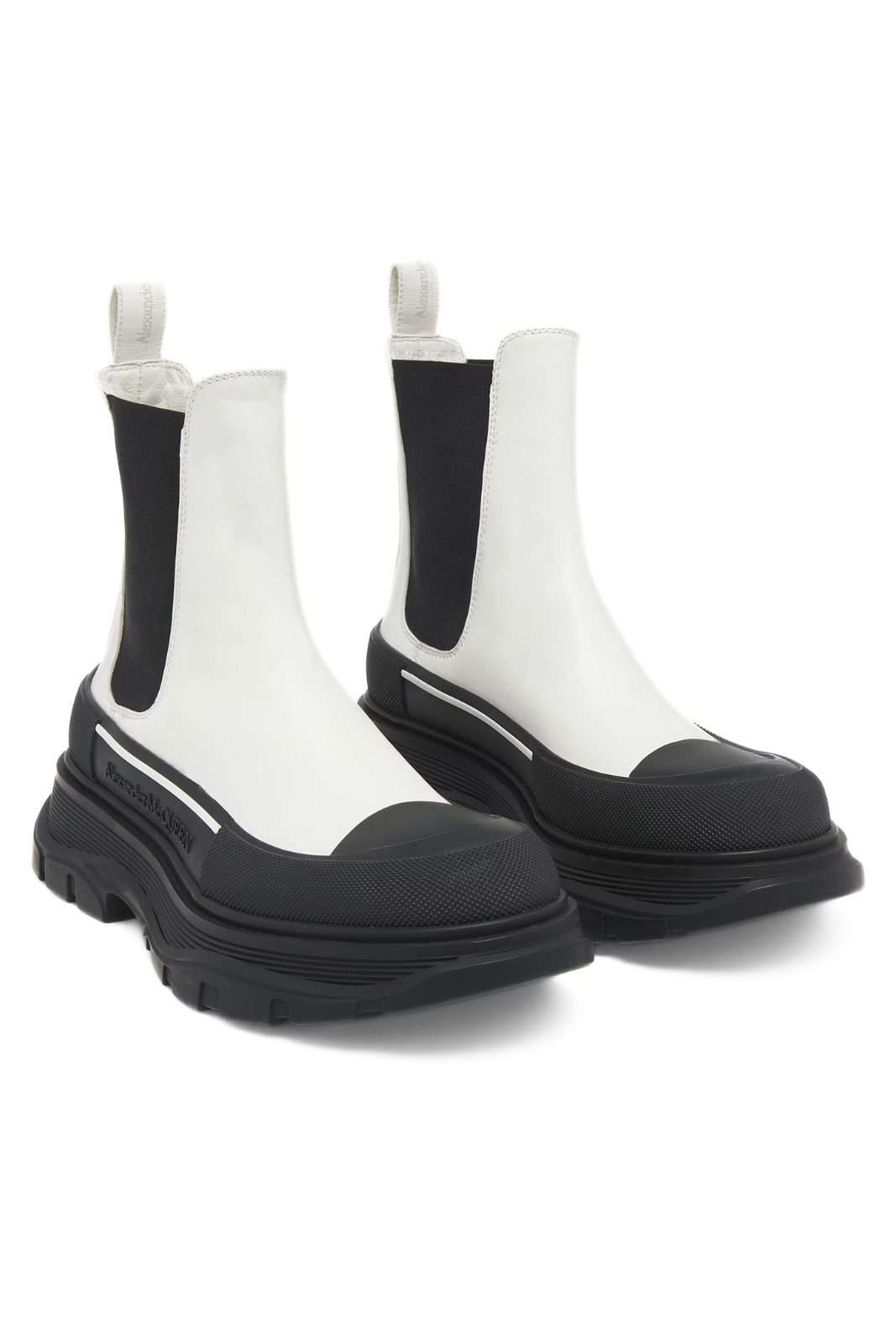 Alexander McQueen Дамски спринт бегач бяло черно