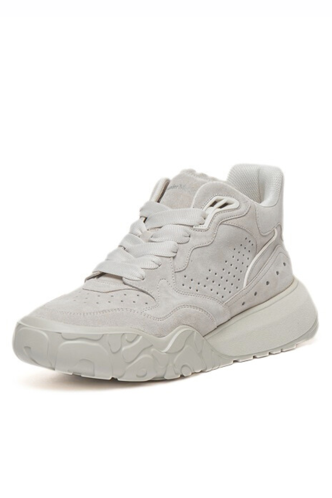 Alexander McQueen Дамски спринт бегач бяло черно