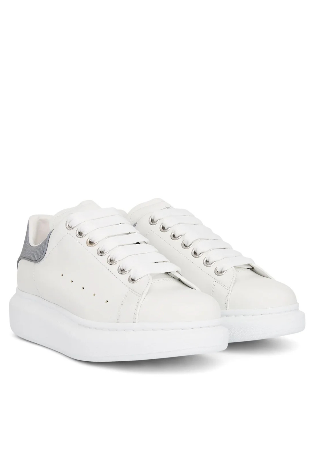 Alexander McQueen Дамски спринт бегач бяло черно