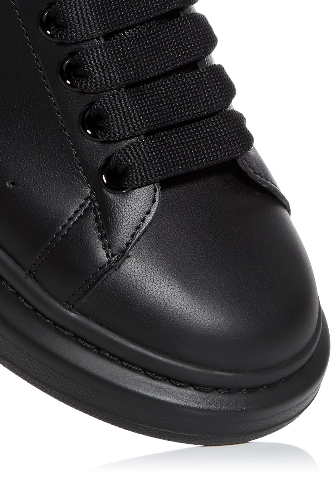 Alexander McQueen Men's Oversized Sneakers Black Red