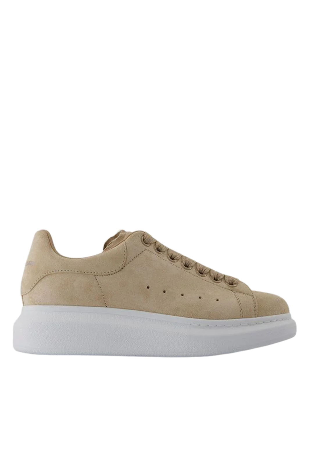 Alexander McQueen Oversized Lace-Up Beige Man Sneakers