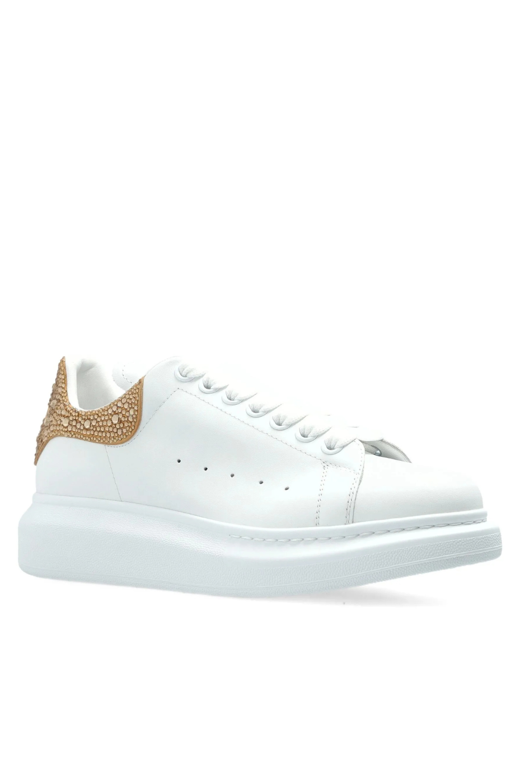 Alexander McQueen Дамски спринт бегач бяло черно