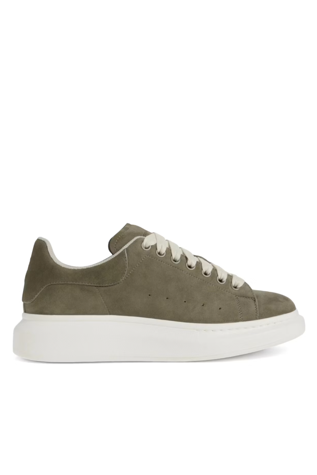 Alexander McQueen Oversized Women Sneakers Olive White