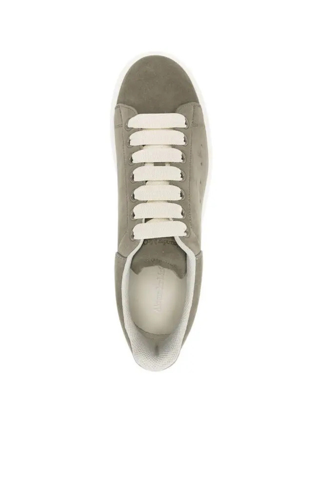 Alexander McQueen Oversized Women Sneakers Olive White