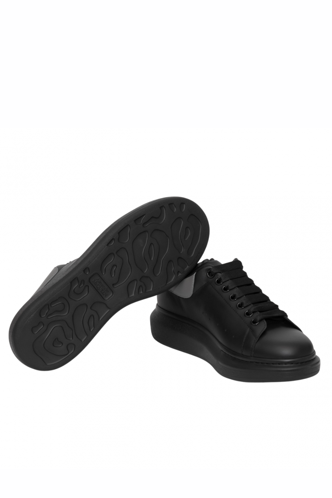 Alexander McQueen Oversized Sneaker Black Cool Grey
