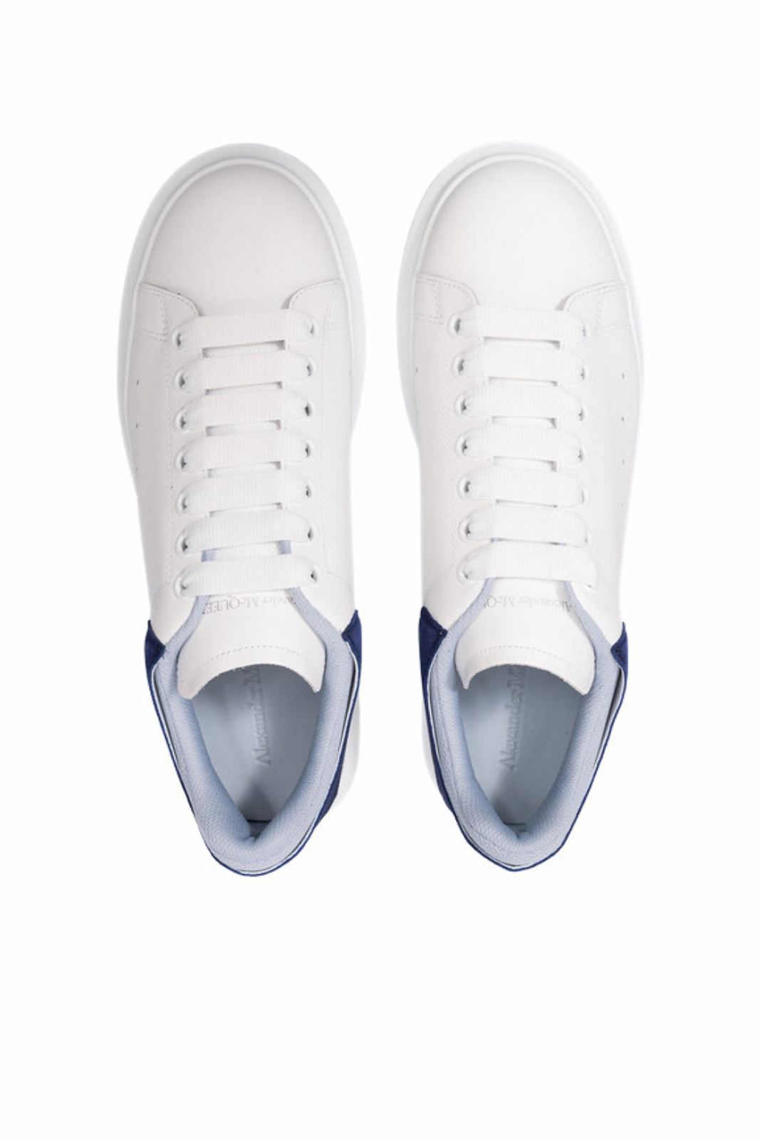 Alexander McQueen Oversized Sneaker White Navy