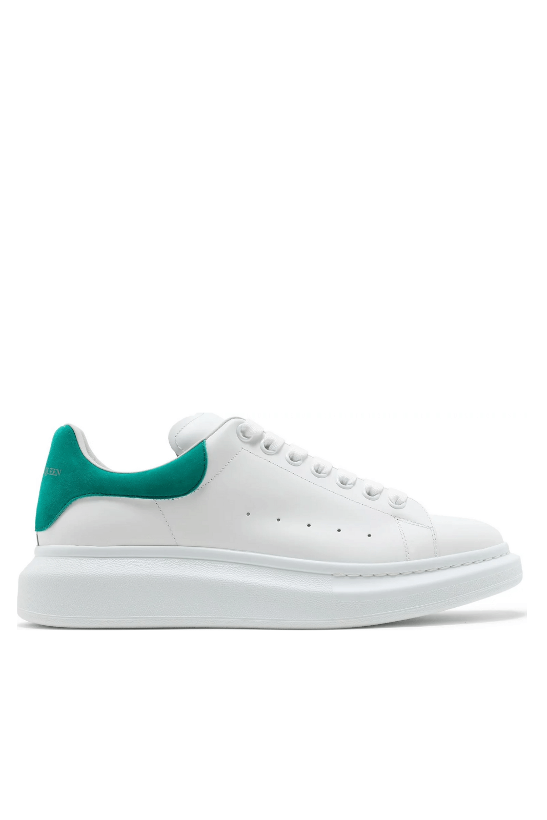 Alexander McQueen Oversized Sneakers White Aruba Blue