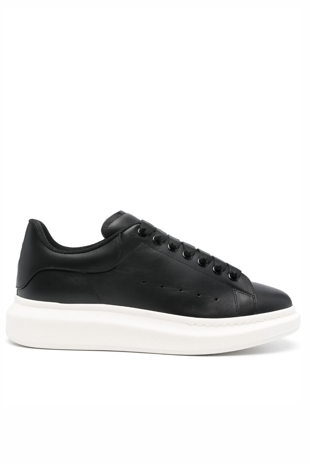 Alexander McQueen Oversized Sneaker Black White Low Top Sneakers