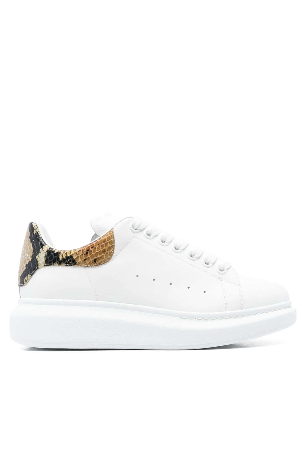 Alexander McQueen Oversized sneakers snakeskin effect