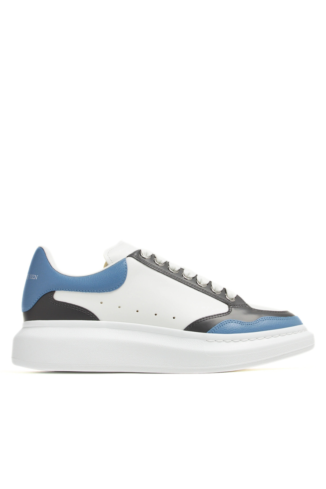 Alexander McQueen Oversized Retro Man sneakers White Blue Grey