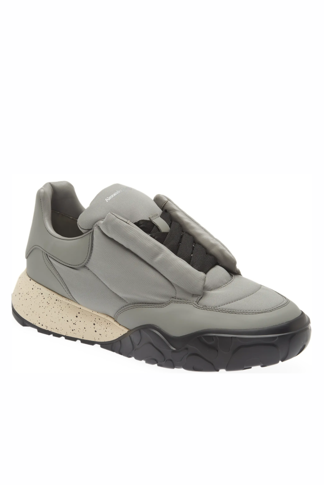 Alexander McQueen Puffy Court Sneaker Grey