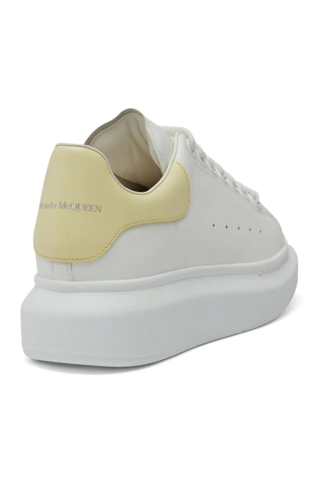 Alexander McQueen Oversized Women Sneakers White light yellow