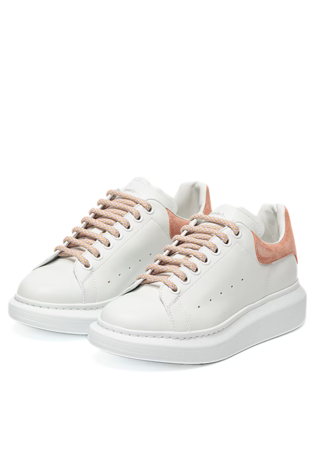 Alexander McQueen Дамски спринт бегач бяло черно