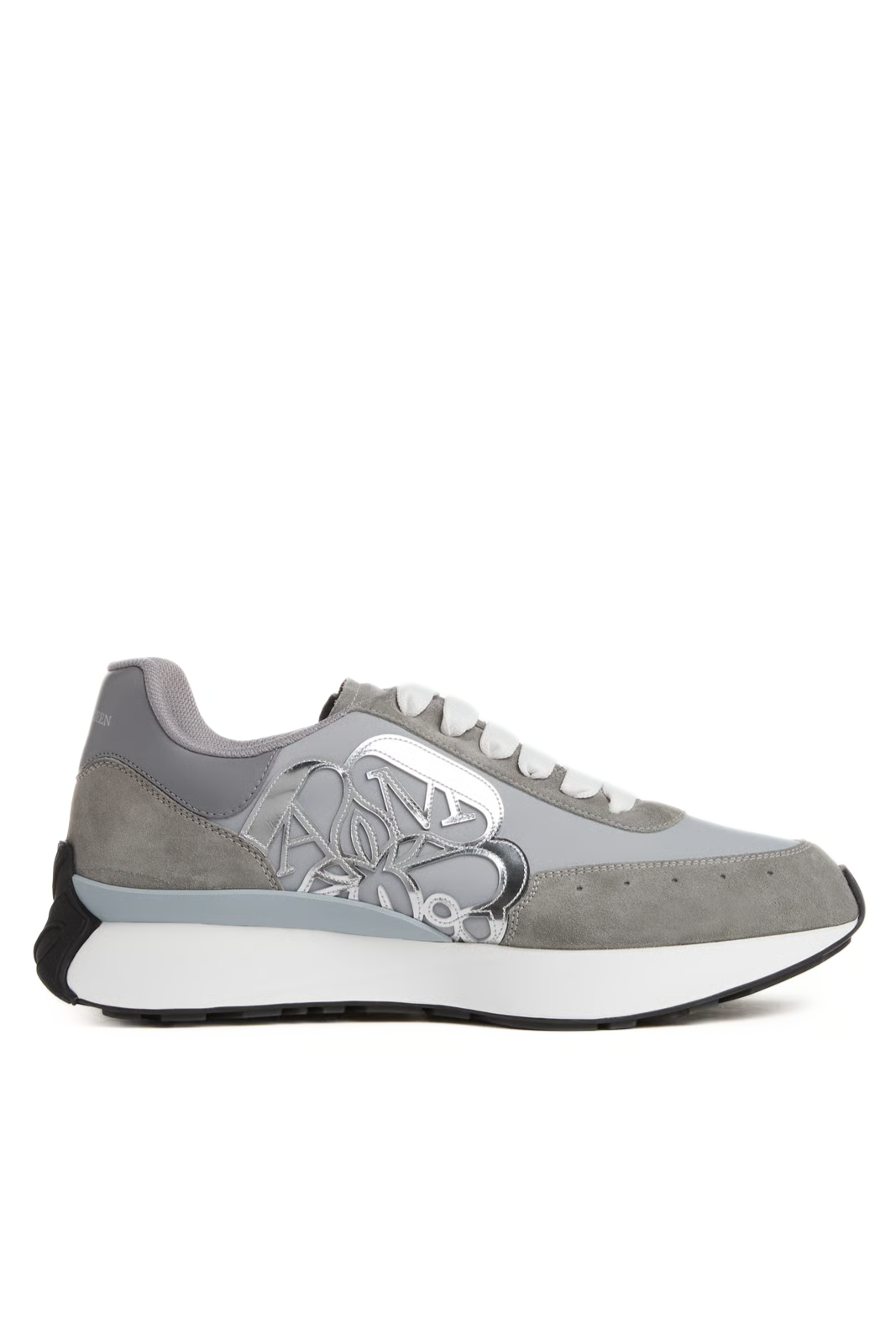 Alexander McQueen Дамски спринт бегач бяло черно