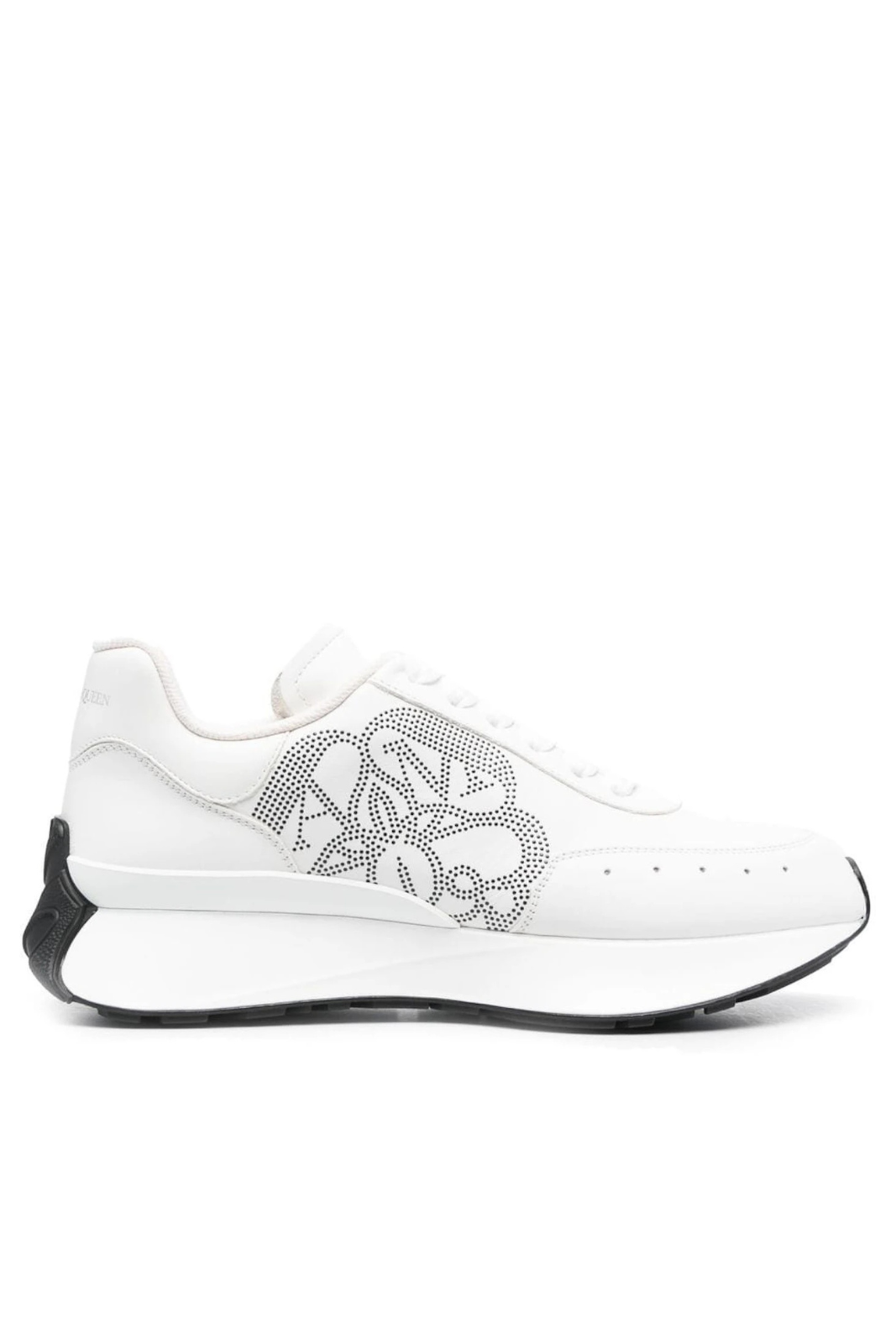 Alexander McQueen Women Sprint Runner White Black