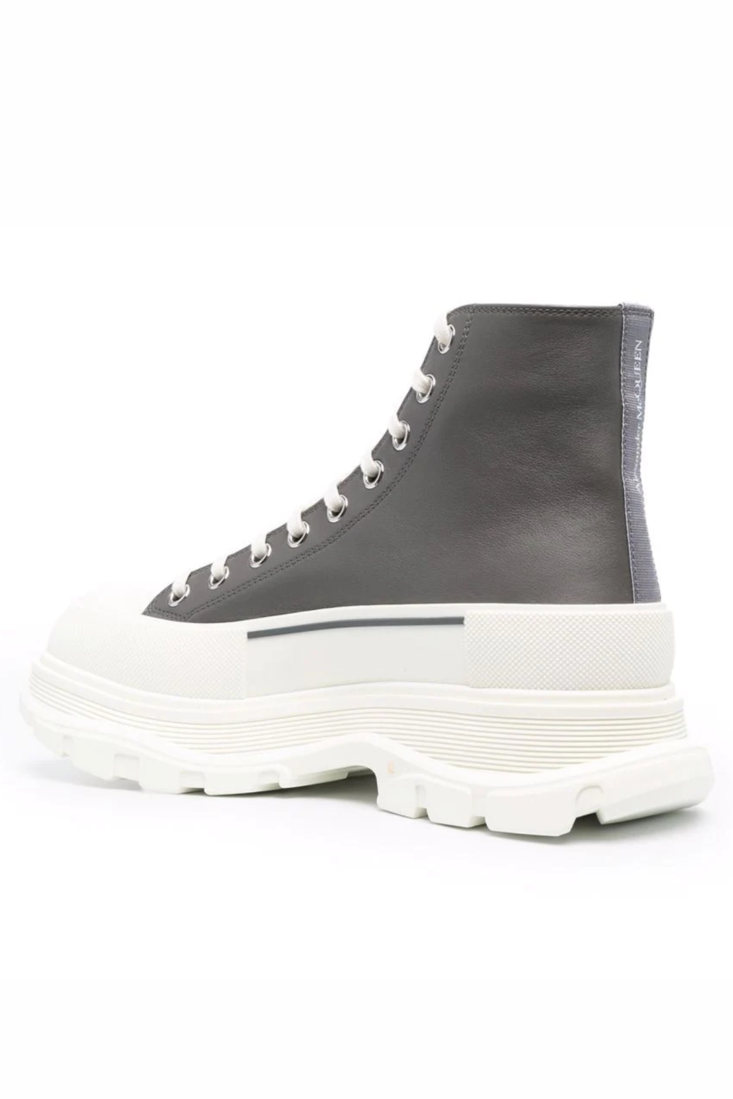 Alexander McQueen Tread Slick High Grey Sneakers